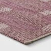 Modern Tile Outdoor Rug Pink - Threshold™