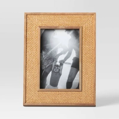 Caning Table Frame Natural - Threshold™ 2 Caning Table Frame Natural - Threshold™ - Image 2