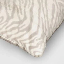 Velvet Jacquard Zebra Lumbar Throw Pillow - Threshold™ -Threshold Home Decoration GUEST 4e0909c6 5960 4917 9d53 b5ab55a3111d