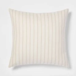 Oversized Cotton Striped Square Throw Pillow - Threshold™ -Threshold Home Decoration GUEST 4f713579 8e75 4463 a43e 8ad2a3afb065