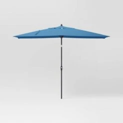 10'x6' Rectangular Market Patio Umbrella - Black Pole - Threshold™ -Threshold Home Decoration GUEST 4faf3340 ad2b 48e6 a7e2 3ba87836c8e8
