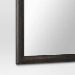 30" X 74" Bullnose Floor Mirror Black - Threshold™ -Threshold Home Decoration GUEST 4fdfbefd 8843 4b4b bfe9 a520c8d6cf6e
