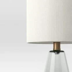 Glass Cone Mini Table Lamp Clear - Threshold™ 6 Glass Cone Mini Table Lamp Clear - Threshold™ -Threshold Home Decoration GUEST 513bc511 5a10 46bd 83a8 97c5c75183f8