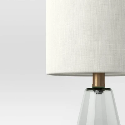 Glass Cone Mini Table Lamp Clear - Threshold™ 3 Glass Cone Mini Table Lamp Clear - Threshold™ - Image 3