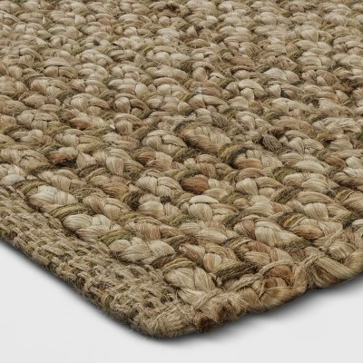 Woven Runner Rug Solid Neutral - Threshold™ 1 Woven Runner Rug Solid Neutral - Threshold™