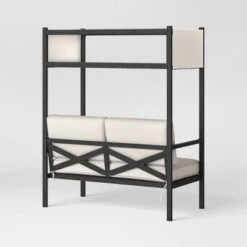 Ryegate 2pc 4' Mini Patio Daybed With Ottoman Weathered Teak - Threshold™ 11 Ryegate 2pc 4' Mini Patio Daybed With Ottoman Weathered Teak - Threshold™ -Threshold Home Decoration GUEST 52a56e94 f01a 4e67 98c5 74cb41f35e91