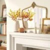 Cast Decorative Metal Wall Mirror Gold - Threshold™