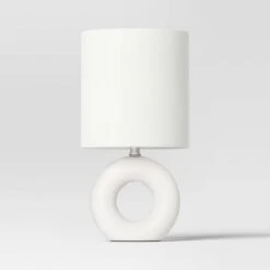 Abstract Ceramic Mini Table Lamp White - Threshold™ 7 Abstract Ceramic Mini Table Lamp White - Threshold™ -Threshold Home Decoration GUEST 547e7228 701a 4f70 910a f62eefa80d54