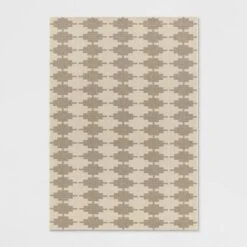 Step Diamonds Outdoor Rug Tan/Ivory - Threshold™ -Threshold Home Decoration GUEST 56963546 a338 4b99 8053 4bd3ecbdd6a0
