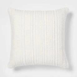 Oversized Textural Woven Throw Pillow Cream - Threshold™ -Threshold Home Decoration GUEST 576d2931 2f98 4603 97e9 14cb8d27855b