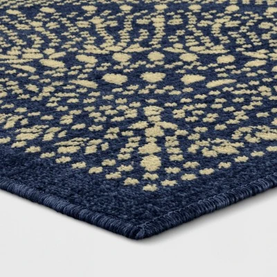 Butterfield Woven Novelty Area Rug Navy - Threshold 1 Butterfield Woven Novelty Area Rug Navy - Threshold