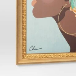 24" X 30" Floral Dream By Nikki Chu Vintage Canvas Board Gold - Threshold™ -Threshold Home Decoration GUEST 5a042000 aaac 4e72 a3dc a07d331687a2