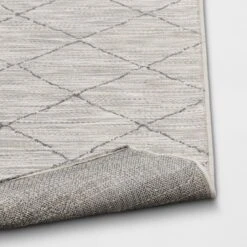 Mira Geometric Diamond Indoor/Outdoor Rug Cream - Threshold™ -Threshold Home Decoration GUEST 5eac0548 34d0 4484 8f78 78f54ed8d9a9