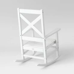 Shawboro POLYWOOD Patio Rocking Chair - White - Threshold™ -Threshold Home Decoration GUEST 5f31549b d304 4ea1 8c2d 2563284f6791