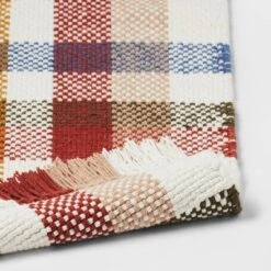 20"x34" Multi-Plaid Woven Pet Tapestry - Threshold™ -Threshold Home Decoration GUEST 5fe9a302 0d86 4326 a6ff 7a443548e11e