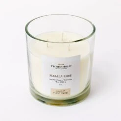 Clear Glass Masala Rose Candle White - Threshold™ Designed With Studio McGee 10 Clear Glass Masala Rose Candle White - Threshold™ Designed With Studio McGee -Threshold Home Decoration GUEST 6158848c d4f8 4efe 93c4 8a58a533ee09