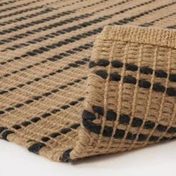 Reseda Hand Woven Striped Jute Cotton Area Rug Black - Threshold™ Designed With Studio McGee -Threshold Home Decoration GUEST 63048137 bd58 46b7 abb2 3b417d7776e5