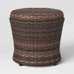 Halsted 5pc Wicker Small Space Patio Furniture Set - Threshold 20 Halsted 5pc Wicker Small Space Patio Furniture Set - Threshold -Threshold Home Decoration GUEST 6365b724 e195 4ec0 829a 4e2251684c3a