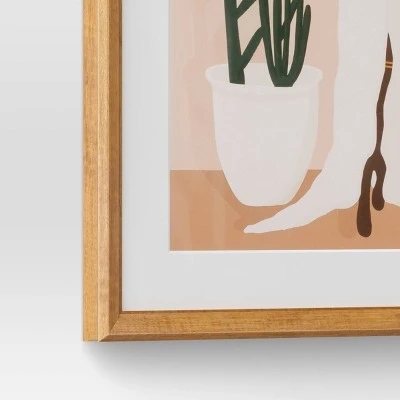 16" X 20" Beauty By Stormy Nesbit Glass/Wood Framed Wall Poster With Mat - Threshold™ 3 16" X 20" Beauty By Stormy Nesbit Glass/Wood Framed Wall Poster With Mat - Threshold™ - Image 3