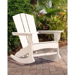 Shawboro POLYWOOD Patio Adirondack Rocking Chair - Threshold™ -Threshold Home Decoration GUEST 66bbe575 8f96 43d9 911b 764fc0f1f20b