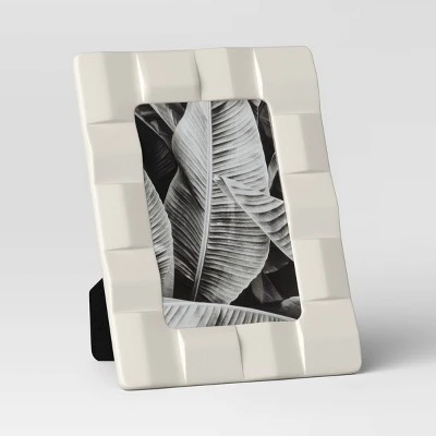 Stoneware Table Frame Matte Cream - Threshold™ 4 Stoneware Table Frame Matte Cream - Threshold™ - Image 4