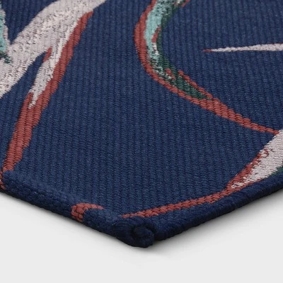 Tapestry Outdoor Rug Cactus Floral - Threshold™ 2 Tapestry Outdoor Rug Cactus Floral - Threshold™ - Image 2