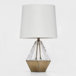 Acrylic Prism Accent Table Lamp Clear - Threshold 8 Acrylic Prism Accent Table Lamp Clear - Threshold -Threshold Home Decoration GUEST 6d48f37a 0865 4594 99e9 232e12c88180