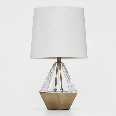 Acrylic Prism Accent Table Lamp Clear - Threshold 4 Acrylic Prism Accent Table Lamp Clear - Threshold - Image 4