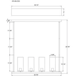 Lyndon Linear Chandelier Brass - Threshold™ 7 Lyndon Linear Chandelier Brass - Threshold™ -Threshold Home Decoration GUEST 6dc99381 581e 4c1d baa2 f27aaab840d3