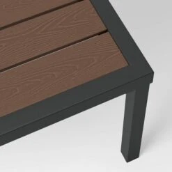 Bryant 2pc Faux Wood Patio Loveseat & Coffee Table - Gray/Natural - Threshold™ 16 Bryant 2pc Faux Wood Patio Loveseat & Coffee Table - Gray/Natural - Threshold™ -Threshold Home Decoration GUEST 6f5e500e 49d6 4462 9caf 11a4e3e8e2a1