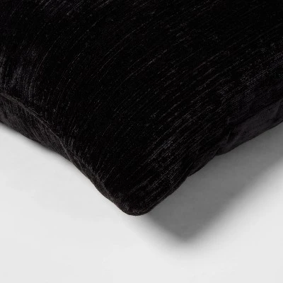Velvet Rib Textured Throw Pillow - Threshold™ 3 Velvet Rib Textured Throw Pillow - Threshold™ - Image 3