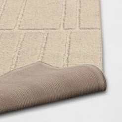 2'6"x3'8" Washable Uneven Blocks Accent Rug - Threshold™ -Threshold Home Decoration GUEST 7272dfc6 3d71 4179 af9a a97b03297265