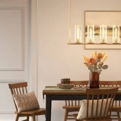 Lyndon Linear Chandelier Brass - Threshold™