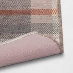 1'8"x2'10" Washable Fall Checkered Accent Rug Tan - Threshold™ 5 1'8"x2'10" Washable Fall Checkered Accent Rug Tan - Threshold™ -Threshold Home Decoration GUEST 750cbe19 8f55 435d 85a6 1ac0a8d6e978