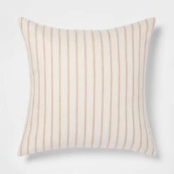 Oversized Cotton Striped Square Throw Pillow - Threshold™ -Threshold Home Decoration GUEST 77e1905c c1c4 4526 a8d1 31176f98a870