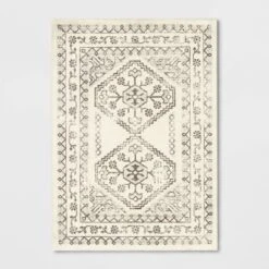 Distressed Persian Accent Rug Cream - Threshold™ -Threshold Home Decoration GUEST 7a88dcbc 8ae5 4835 ab6c 27654fa3e0c1