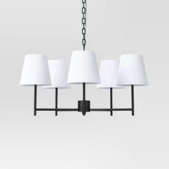 5 Arm Shaded Chandelier - Threshold™ -Threshold Home Decoration GUEST 7acf848b 4c0f 48ef 9863 fc259012496e