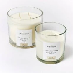Clear Glass Cypress & Juniper Candle White - Threshold™ Designed With Studio McGee -Threshold Home Decoration GUEST 7d898c39 8a13 4ddb bd04 1def94ae2a46