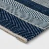Outdoor Rug Beach Stripe Blue - Threshold™