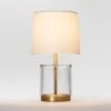 Modern Acrylic Accent Lamp Brass - Threshold