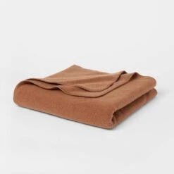 60"x80" Ribbed Faux Wool Bed Throw Blanket - Threshold™ -Threshold Home Decoration GUEST 86d4af80 aed7 416c 8c2d 325b2511903d