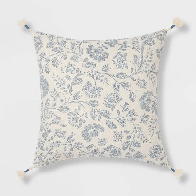 Jacobean Square Throw Pillow - Threshold™ 4 Jacobean Square Throw Pillow - Threshold™ - Image 4