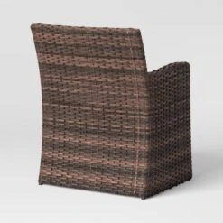 Halsted 5pc Wicker Small Space Patio Furniture Set - Threshold 17 Halsted 5pc Wicker Small Space Patio Furniture Set - Threshold -Threshold Home Decoration GUEST 8b03d158 592c 44dd 9b1a 0fca4be1dcf9