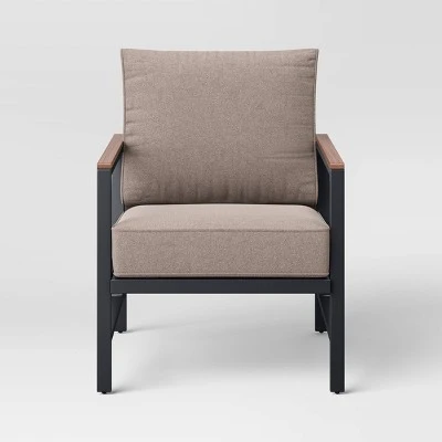 Oak Park 3pc Patio Chat Set - Threshold™ 3 Oak Park 3pc Patio Chat Set - Threshold™ - Image 3