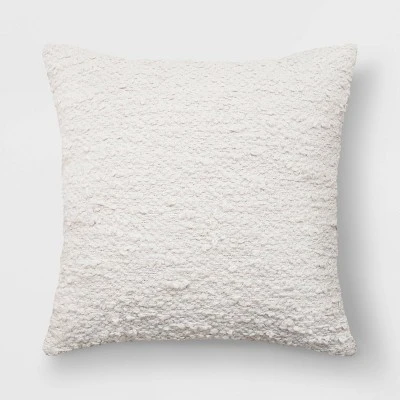 Woven Cotton Textured Square Throw Pillow - Threshold™ 5 Woven Cotton Textured Square Throw Pillow - Threshold™ - Image 5
