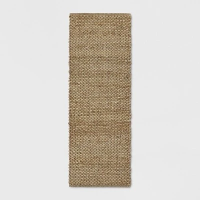 Woven Runner Rug Solid Neutral - Threshold™ 8 Woven Runner Rug Solid Neutral - Threshold™ - Image 8