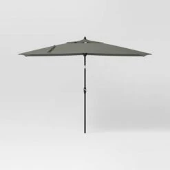 10'x6' Rectangular Market Patio Umbrella - Black Pole - Threshold™ -Threshold Home Decoration GUEST 8cb4bc59 5500 47b9 a686 30aa13f945ef