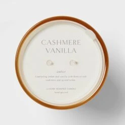 Colored Vase Glass With Dustcover Cashmere Vanilla Candle Ivory - Threshold™ 10 Colored Vase Glass With Dustcover Cashmere Vanilla Candle Ivory - Threshold™ -Threshold Home Decoration GUEST 8d091c5b bbc5 49dc 9739 323e5f4d7b9f