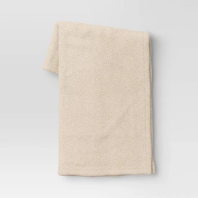 Teddy Boucle Throw Blanket - Threshold™ 5 Teddy Boucle Throw Blanket - Threshold™ - Image 5