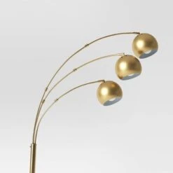 Span 3-Head Metal Globe Floor Lamp Brass - Threshold™ 6 Span 3-Head Metal Globe Floor Lamp Brass - Threshold™ -Threshold Home Decoration GUEST 8e157d15 c278 49ac 9708 273e760dcead